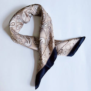 Silky Muse Satin Square Scarf - The Collective Park City