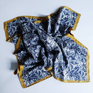 Silky Muse Satin Square Scarf - The Collective Park City
