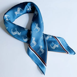 Silky Muse Satin Square Scarf - The Collective Park City
