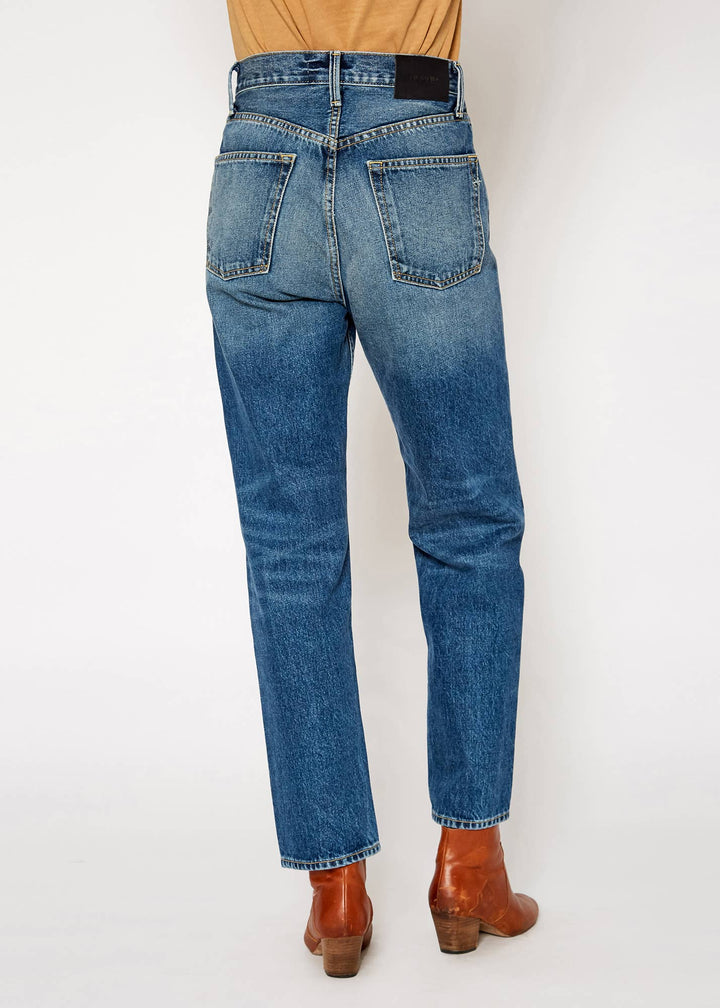 Slacker High Rise Relaxed Straight Jeans - The Collective Park City