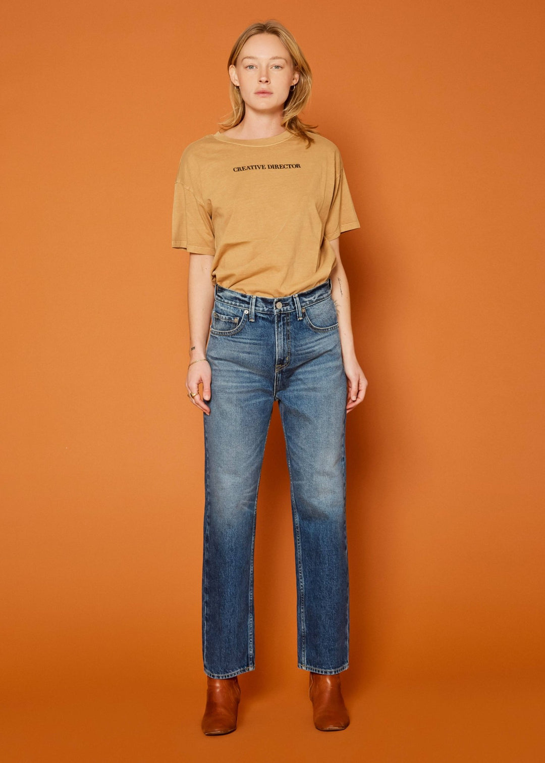 Slacker High Rise Relaxed Straight Jeans - The Collective Park City