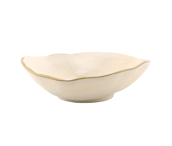 Sm Gold Rim Aluminum Bowl - The Collective Park City