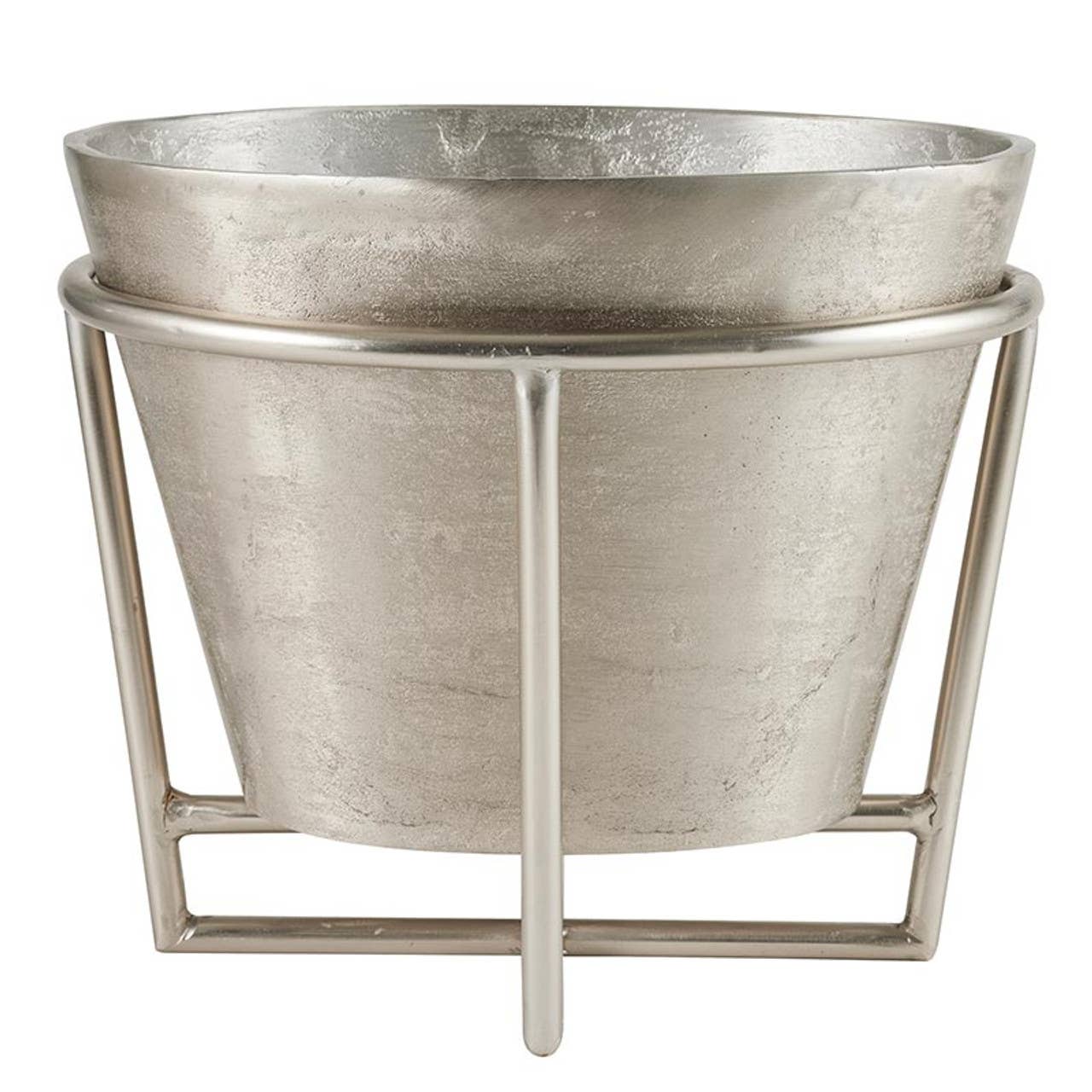 Small Silver Champagne + Wine Bucket - The Collective Park City