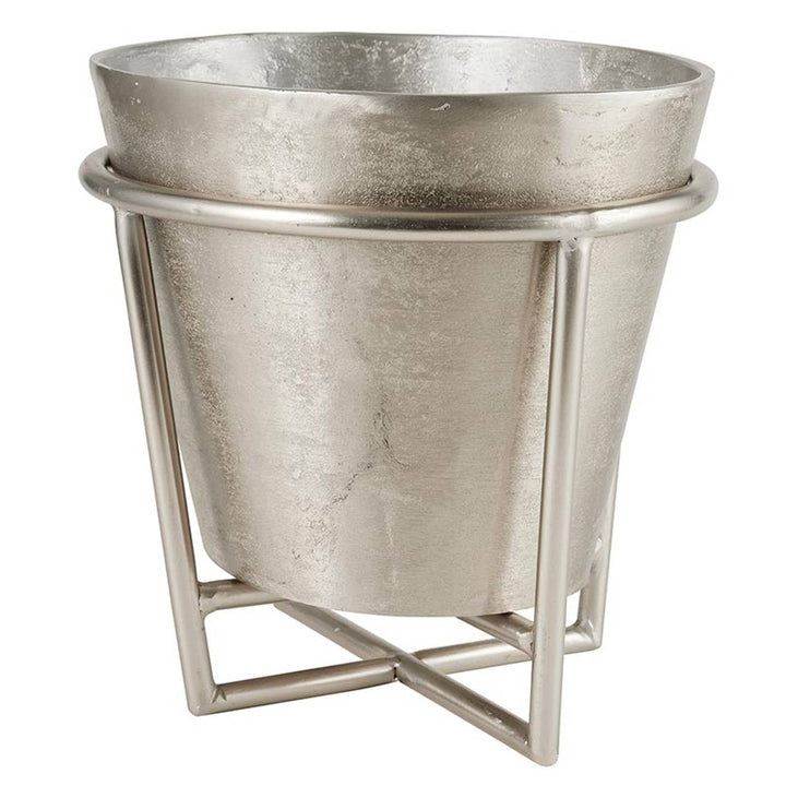 Small Silver Champagne + Wine Bucket - The Collective Park City