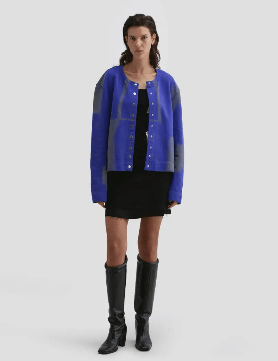 Snap Cotton Jacket - The Collective Park City