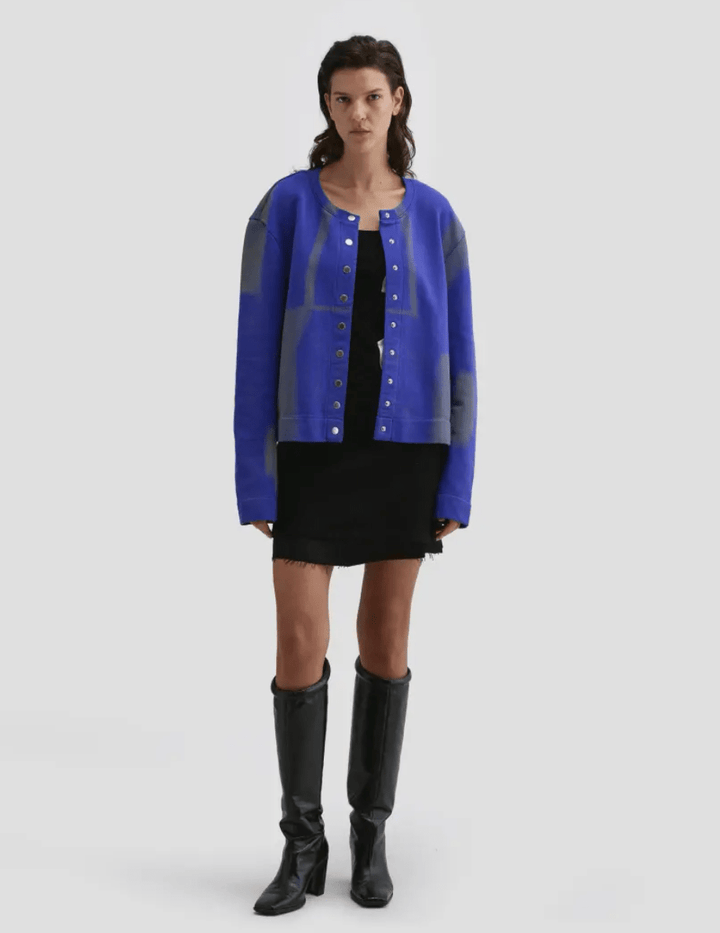 Snap Cotton Jacket - The Collective Park City