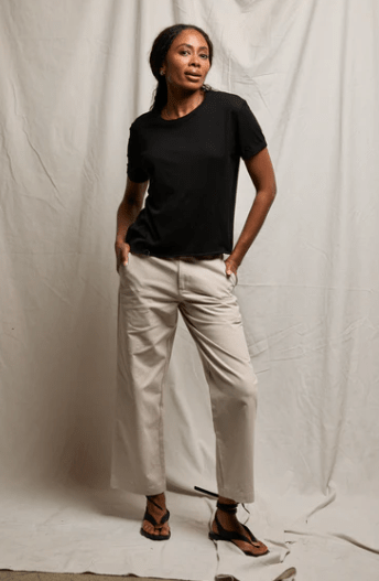 Sofia Crew Neck Tee - The Collective Park City