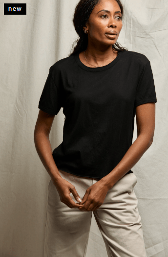 Sofia Crew Neck Tee - The Collective Park City