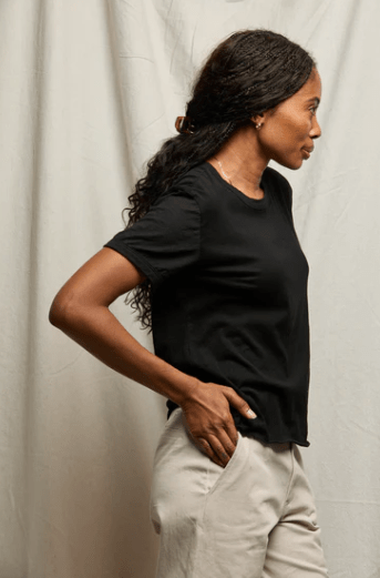 Sofia Crew Neck Tee - The Collective Park City