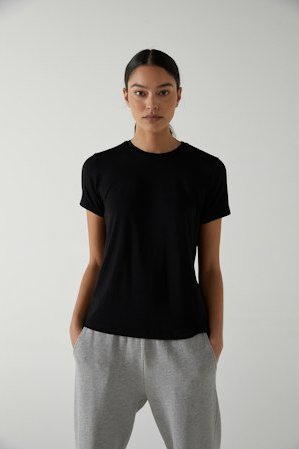 Solana Crewneck Tee - The Collective Park City