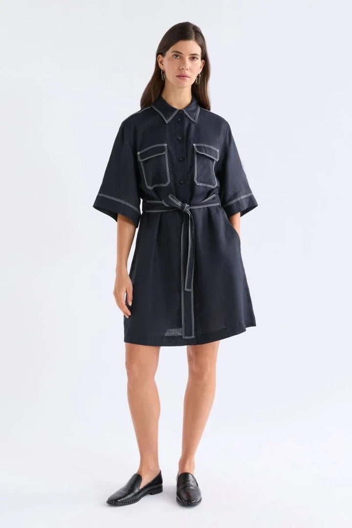 Sonnen Dress - Black - The Collective Park City