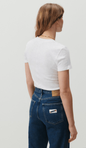 Sonoma Crew Tee - Blanc - The Collective Park City