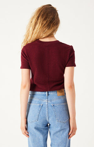 Sonoma Crew Tee - Vintage Cherry - The Collective Park City