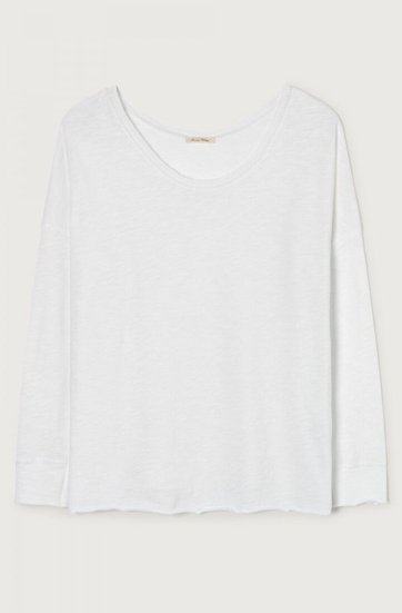 Sonoma Long Sleeve Tee - Blanc - The Collective Park City