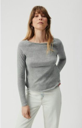 Sonoma Long Sleeve Tee - Gris - The Collective Park City