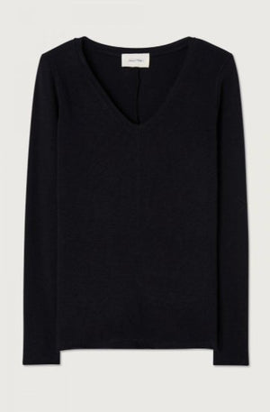 Sonoma Long Sleeve Tee - Noir - The Collective Park City