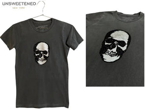 Sparkle Skull Vintage Oversized Tee - The Collective Park City