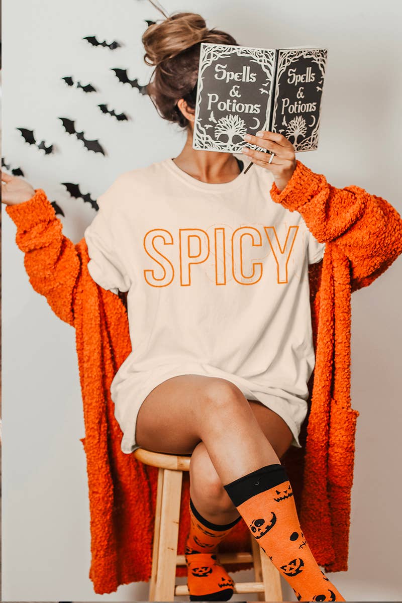 SPICY Vintage Oversized Tee - The Collective Park City