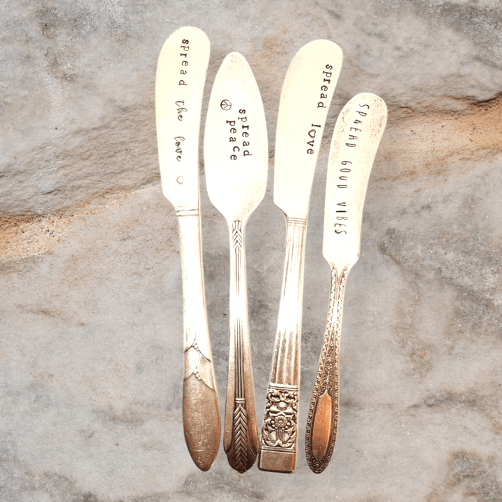 SPREAD LOVE Vintage Cheese Knife - The Collective Park City