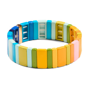 Spring Sunset Tile Bracelet Assortment - The Collective Park City