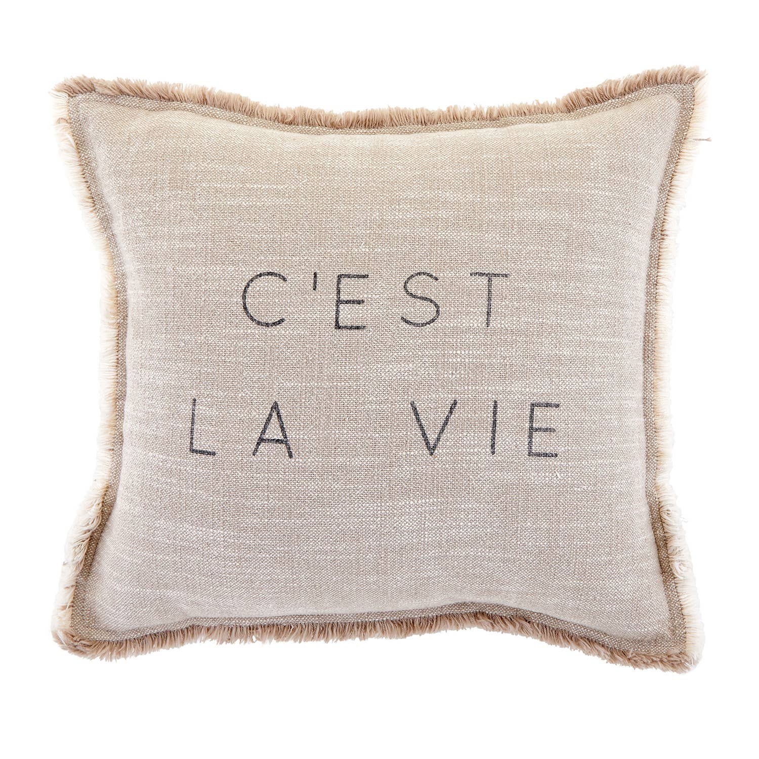 Square Pillow - C'est La Vie - The Collective Park City