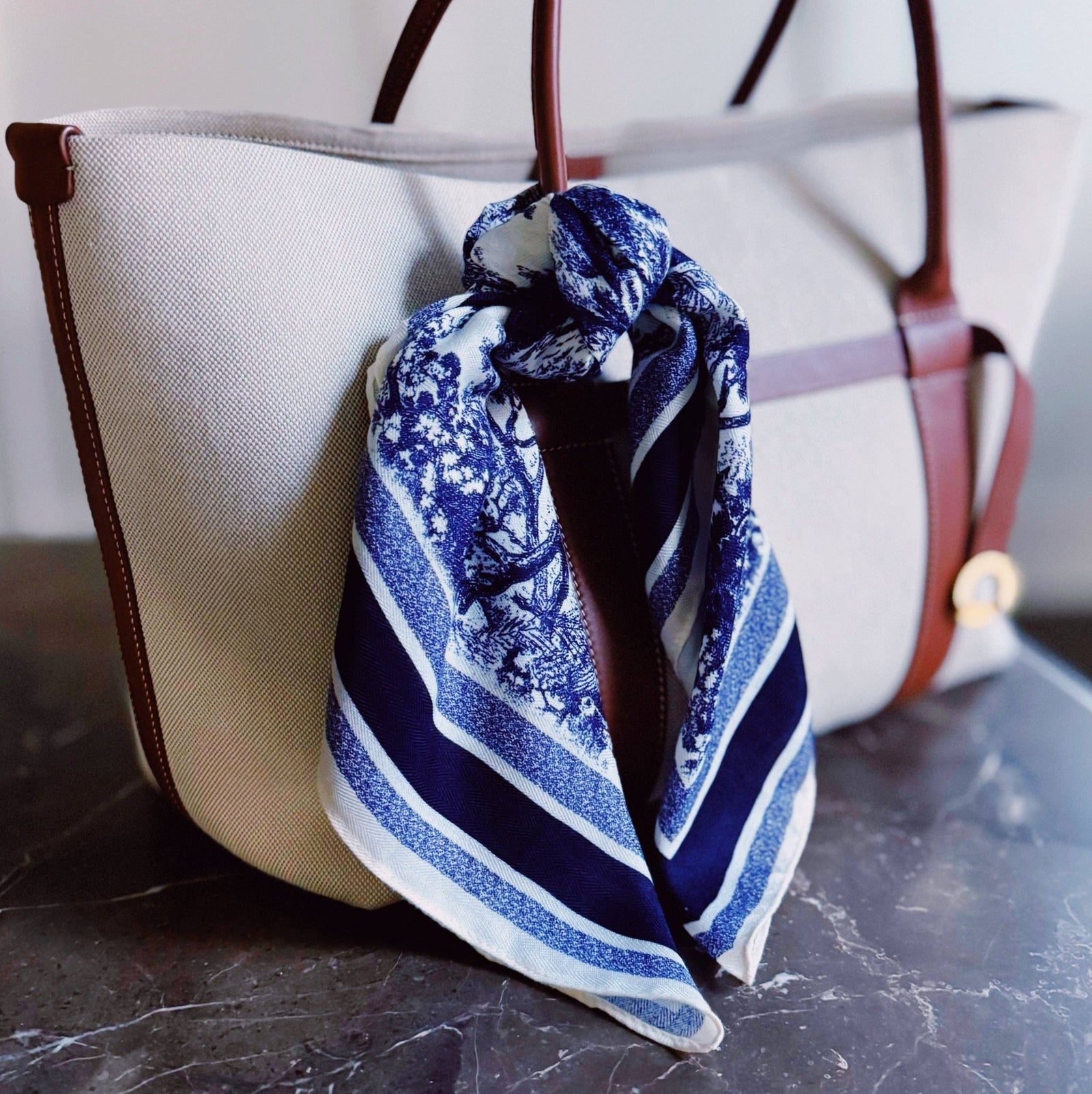 Square Print Scarf - The Collective Park City
