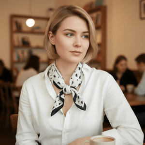 Square Print Scarf - The Collective Park City