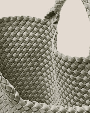 St. Barths Medium Tote - Celadon - The Collective Park City