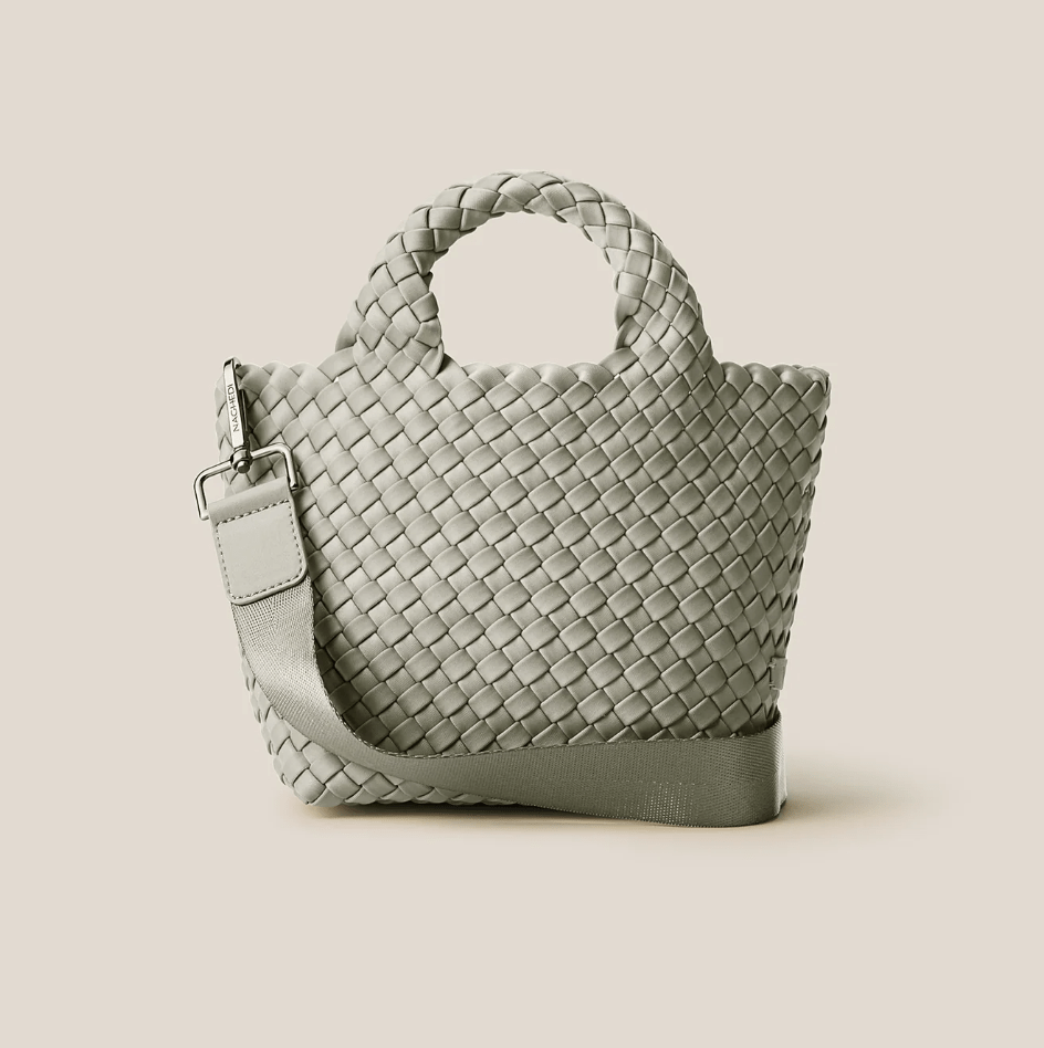 St. Barths Petite Tote Bag - Celadon - The Collective Park City