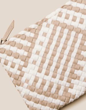 St. Barths Small Striped Geo Tote Bag - Mykonos - The Collective Park City