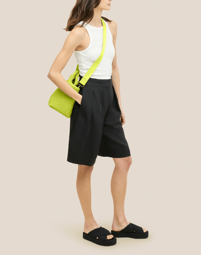 St. Barths Small Tote Bag - Matcha - The Collective Park City