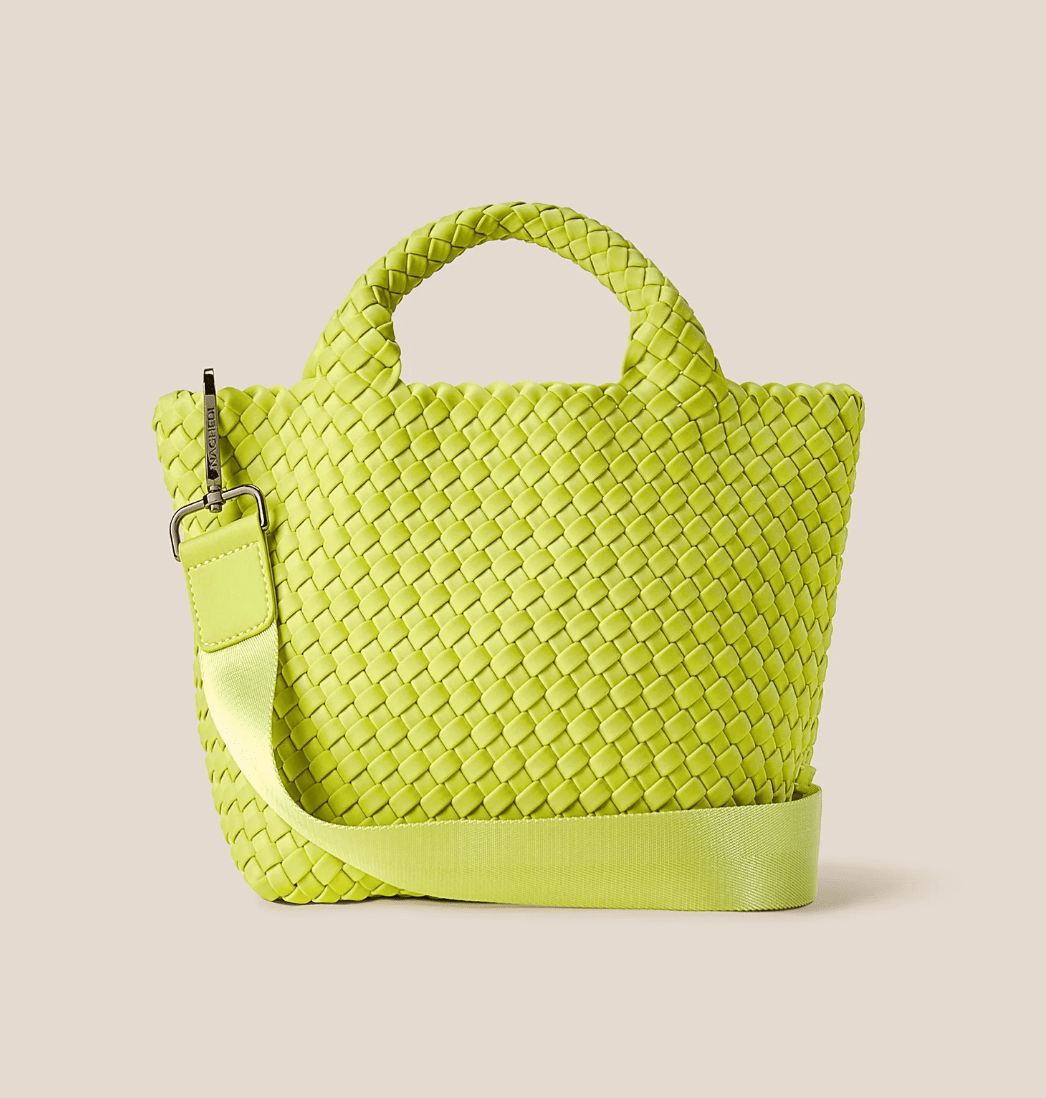 St. Barths Small Tote Bag - Matcha - The Collective Park City