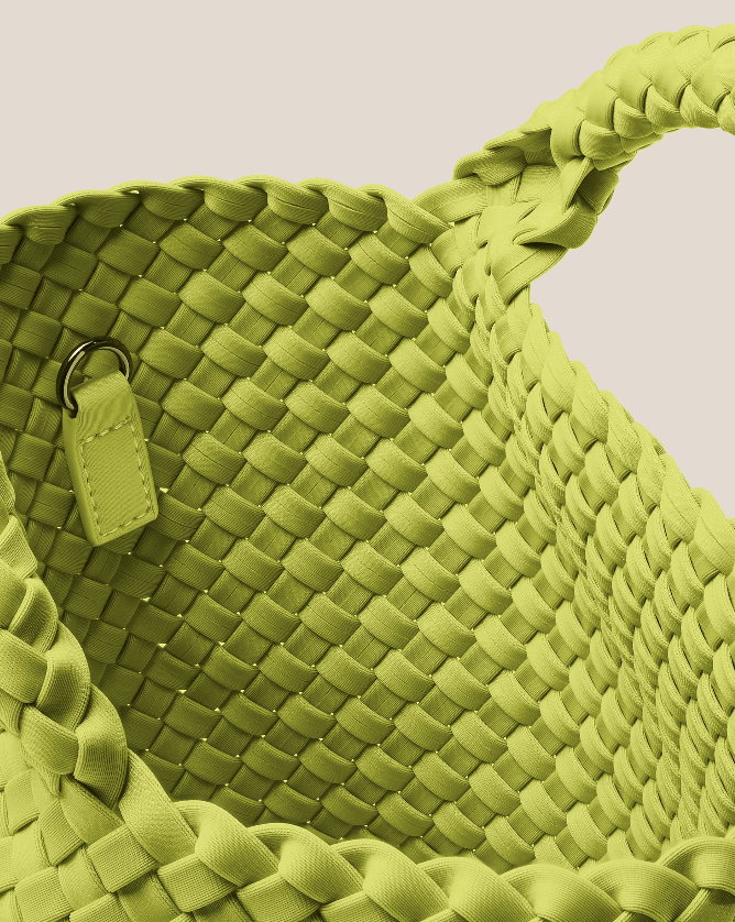 St. Barths Small Tote Bag - Matcha - The Collective Park City