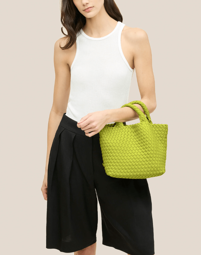 St. Barths Small Tote Bag - Matcha - The Collective Park City