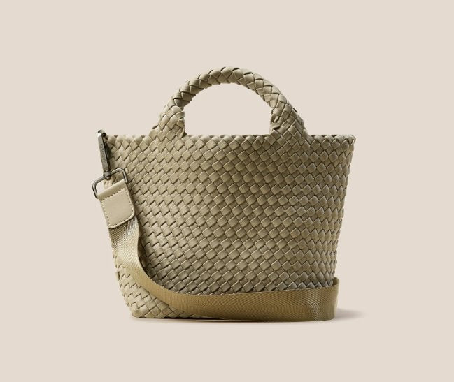 St. Barths Small Tote - Stone - The Collective Park City