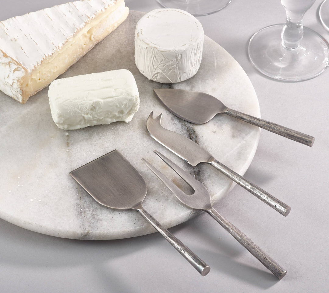 Stainless Steel Cheese Set, Set of 4 - The Collective Park City