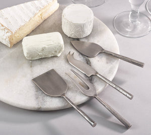 Stainless Steel Cheese Set, Set of 4 - The Collective Park City