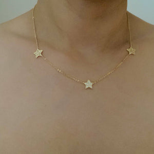 Stars In Greek Island Necklace - The Collective Park City