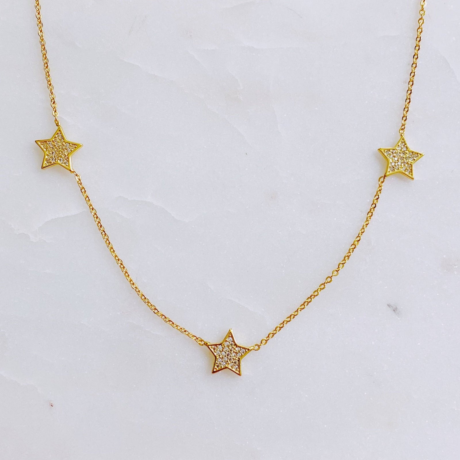 Stars In Greek Island Necklace - The Collective Park City