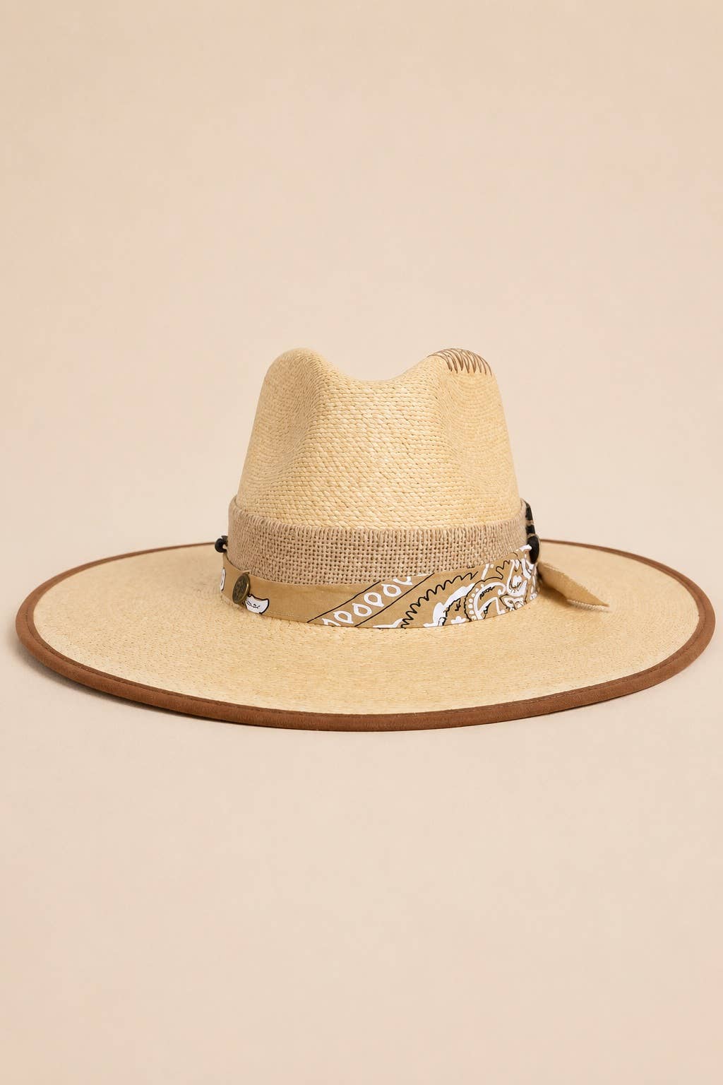 Steve Straw Western Crown Hat - The Collective Park City
