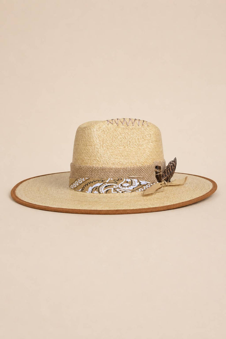 Steve Straw Western Crown Hat - The Collective Park City