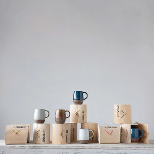 Stoneware Mug with Wooden Box - The Collective Park City