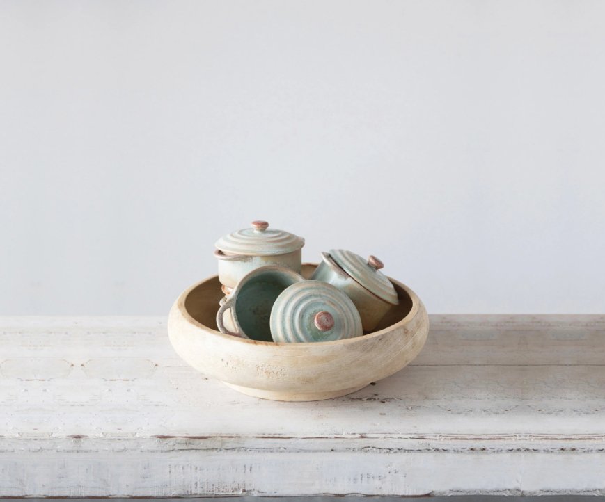 Stoneware Reactive Glaze Mini Baker Dish - The Collective Park City