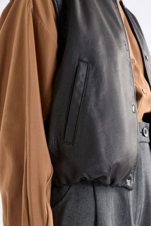 Striind Leather Vest - The Collective Park City