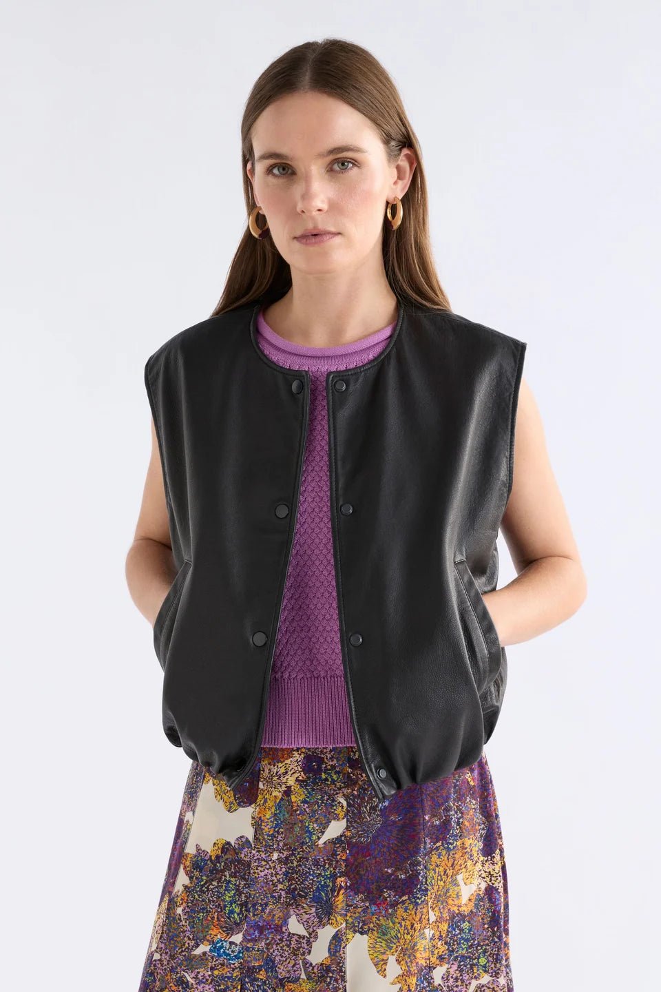 Striind Leather Vest - The Collective Park City