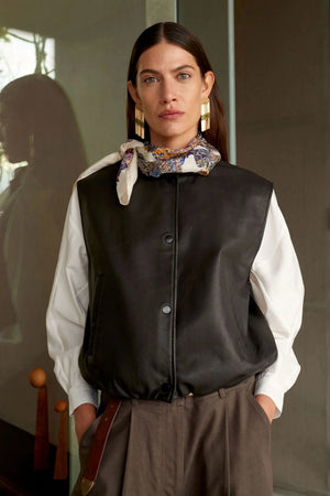 Striind Leather Vest - The Collective Park City