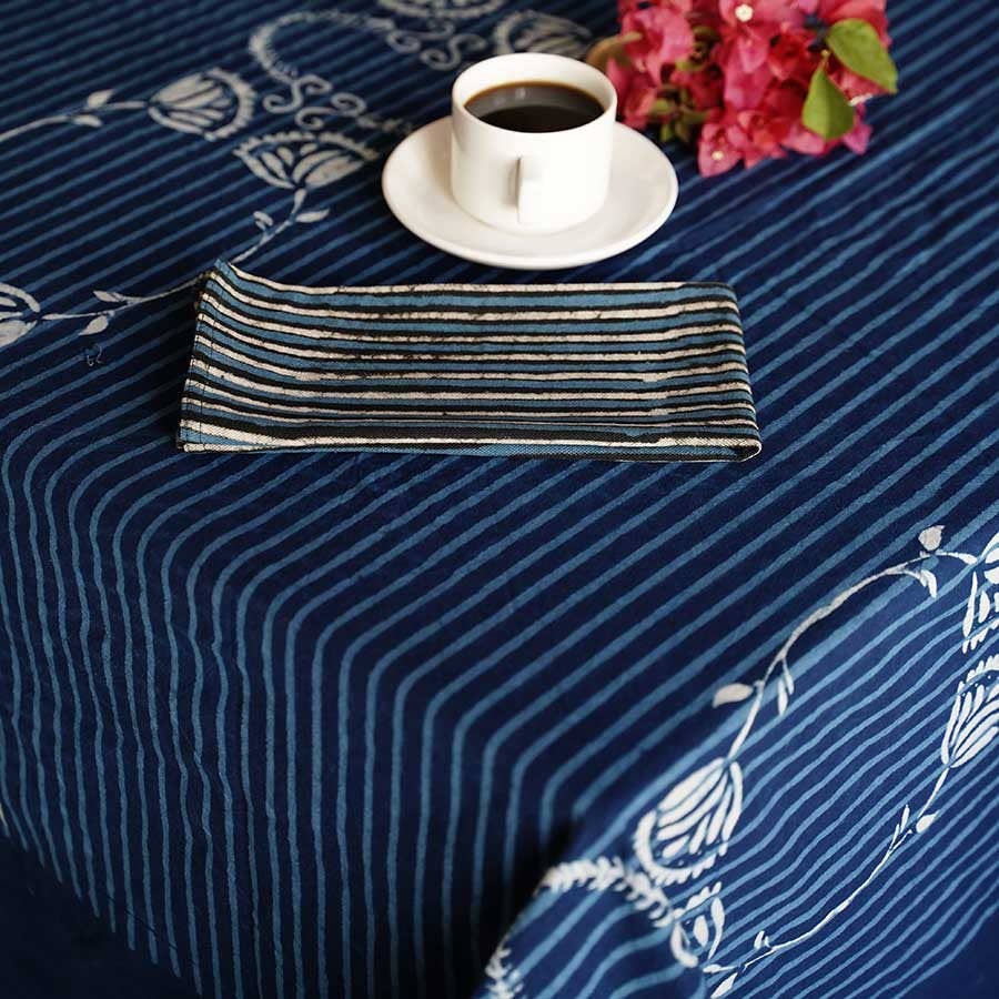 Stripe Table Napkin Linens - Set/4 - The Collective Park City