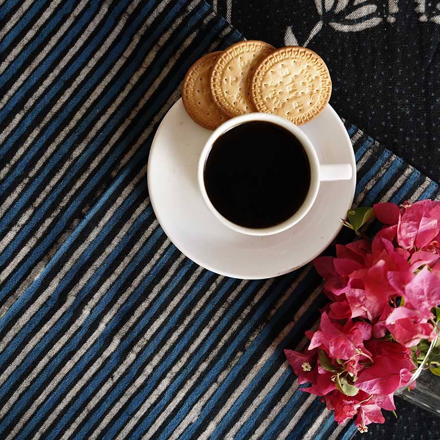 Stripe Table Napkin Linens - Set/4 - The Collective Park City