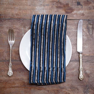 Stripe Table Napkin Linens - Set/4 - The Collective Park City