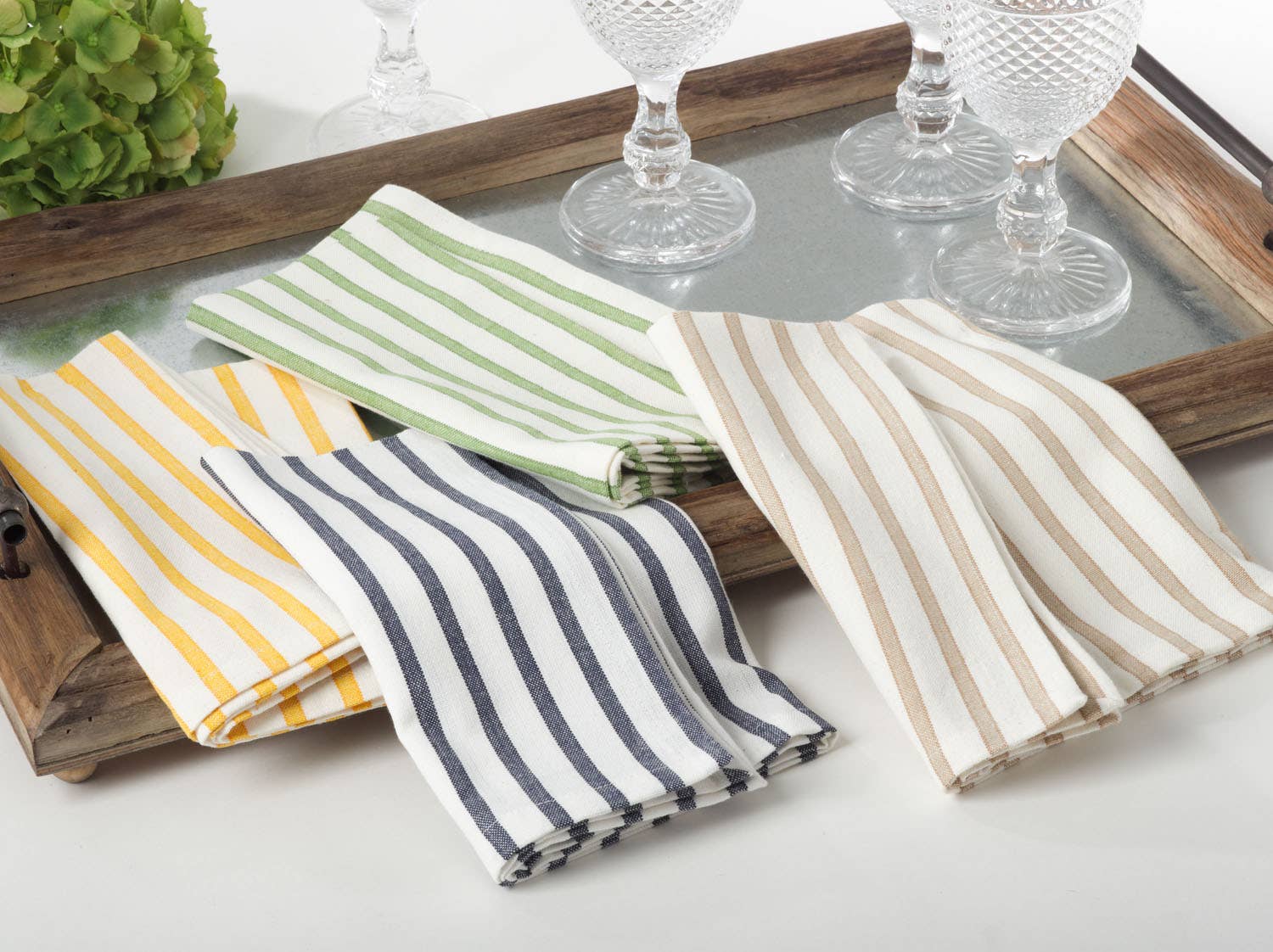 Striped Design Napkin - The Collective Park City